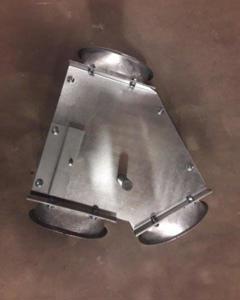 Distributor D150 wo/servo-motor galv. M&M